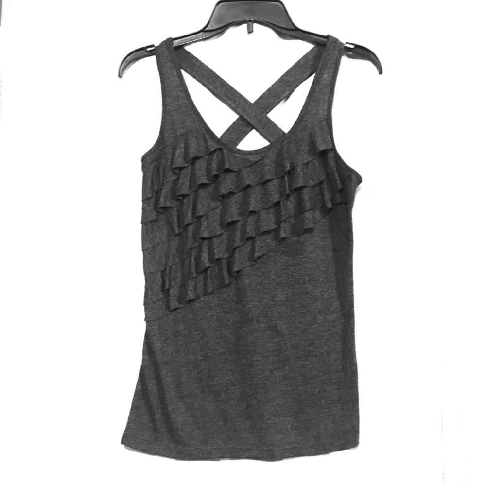 Tank top criss cross